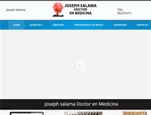 Tablet Screenshot of drsalama.net